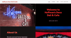 Desktop Screenshot of hoffmansdecodeli.com